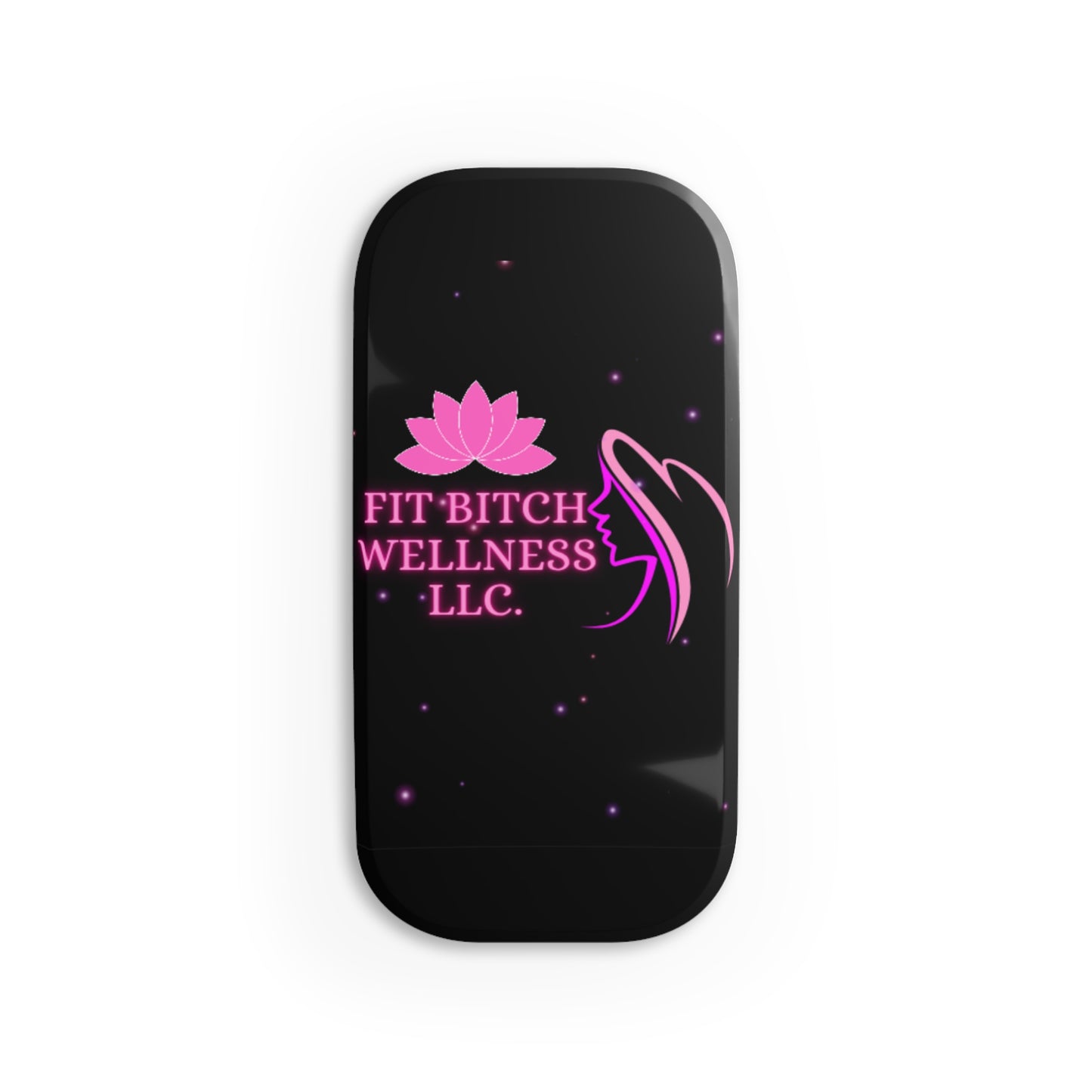 Fit Bitch Wellness Phone Grip - Trendy Click-On Holder for Fitness Enthusiasts
