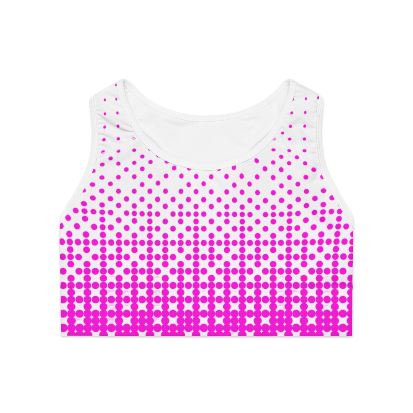 Pink Ombre Sports Bra | Activewear for Fitness Enthusiasts