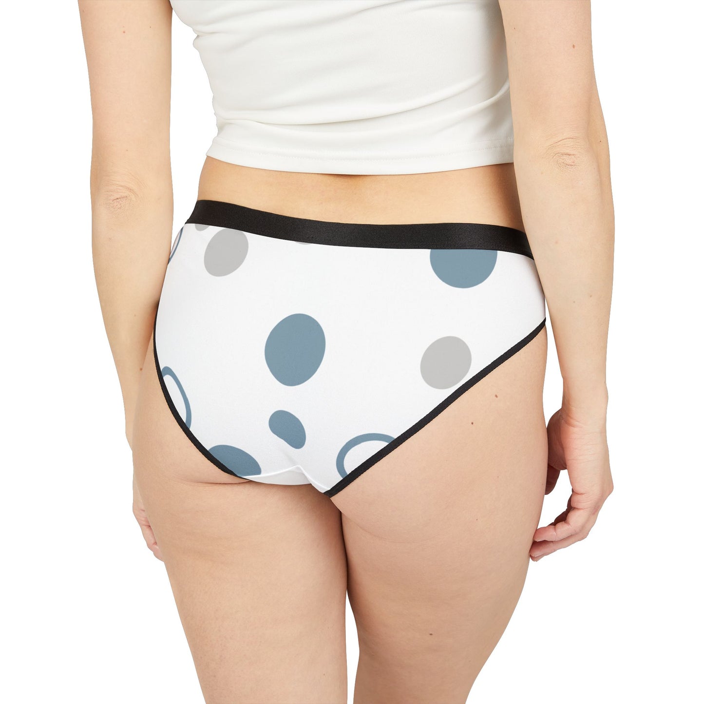 Playful Polka Dot Women's Underwear, Comfortable Lingerie, Cute Intimates, Everyday Essentials, Unique Gift Idea, Fun Pattern Swimwear