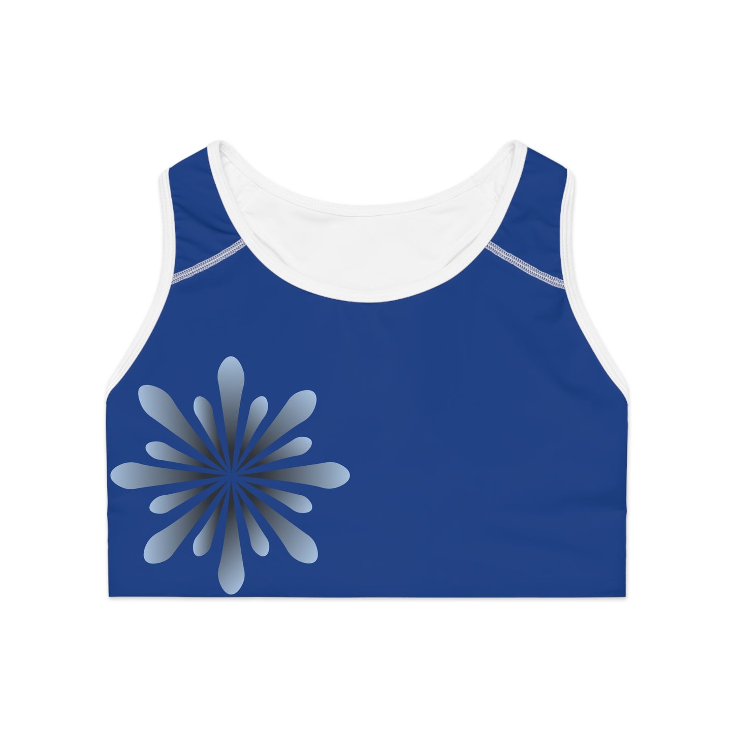 Floral Print Sports Bra for Active Lifestyles