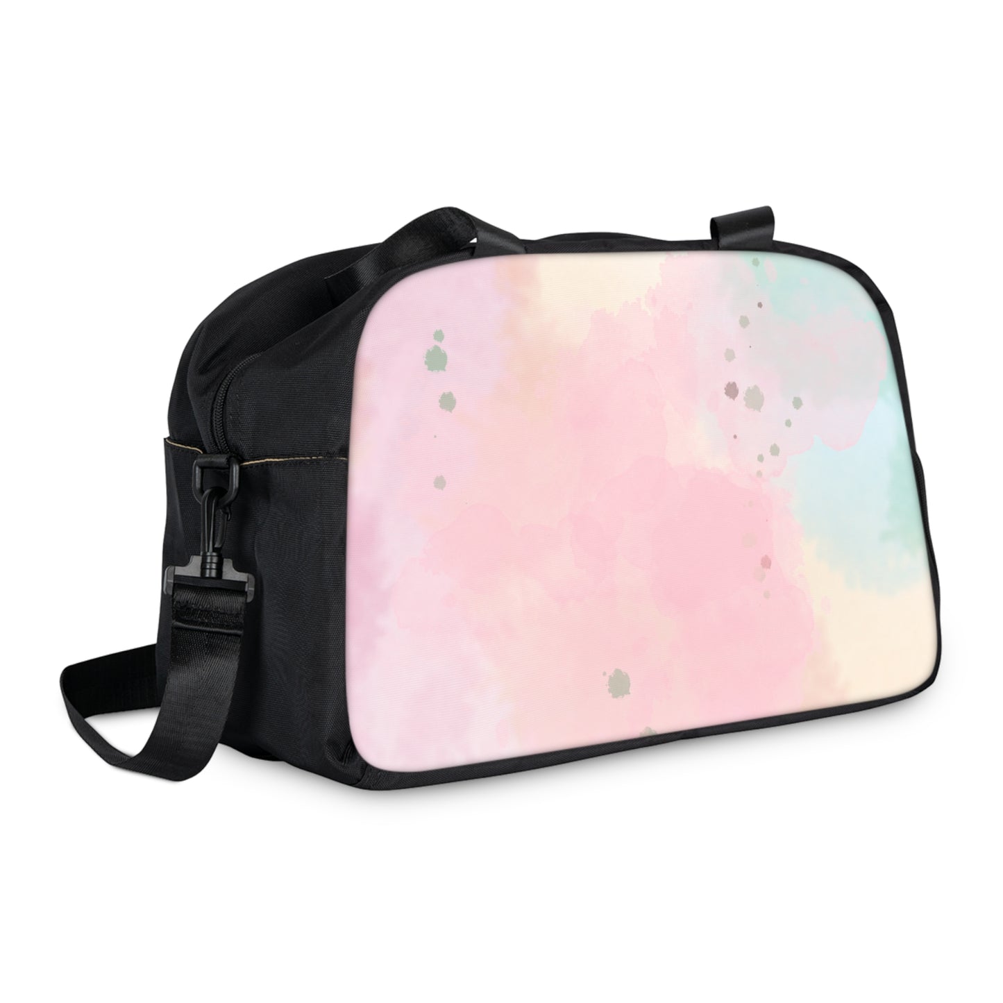 Pastel Watercolor Fitness Handbag - Stylish Gym Bag for Active Lifestyle
