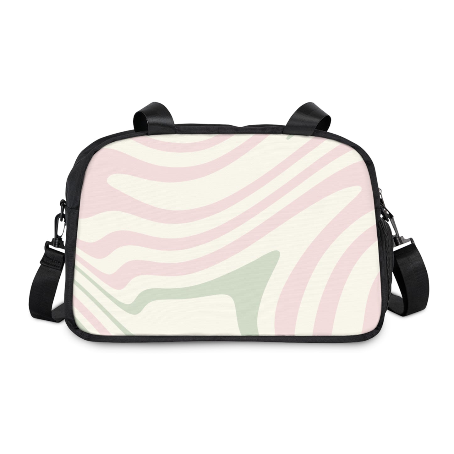 Stylish Fitness Handbag with Abstract Design for Gym & Travel