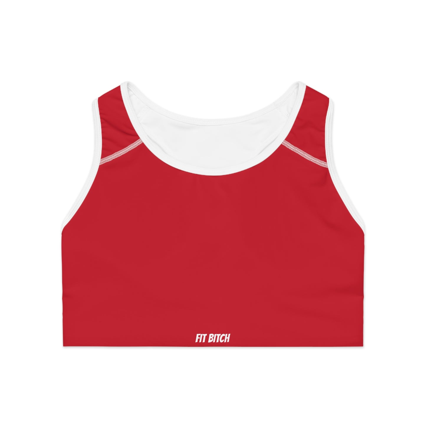 Bold Fit Sports Bra, Motivational Activewear, Gym Top, Workout Essential, Fitness Gift, Women's Athletic Bra