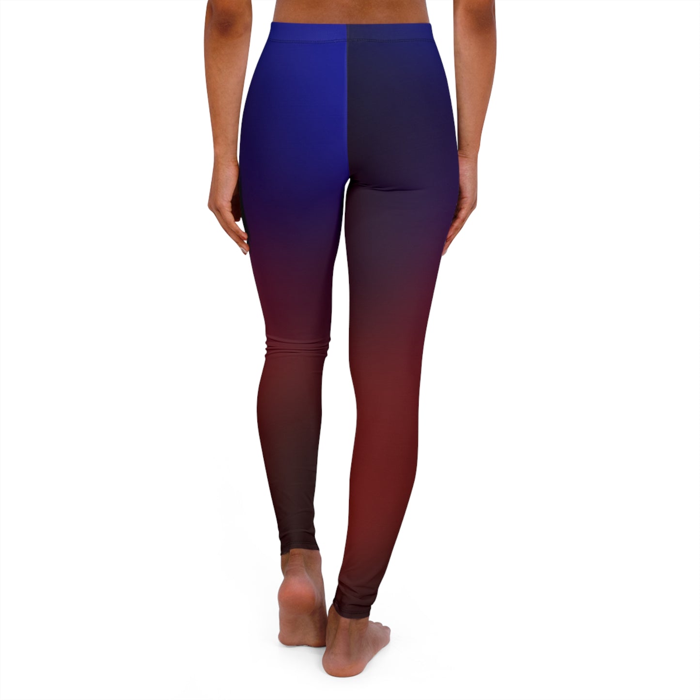 Gradient Ombre Spandex Leggings for Women | Stylish Activewear & Casual Comfort