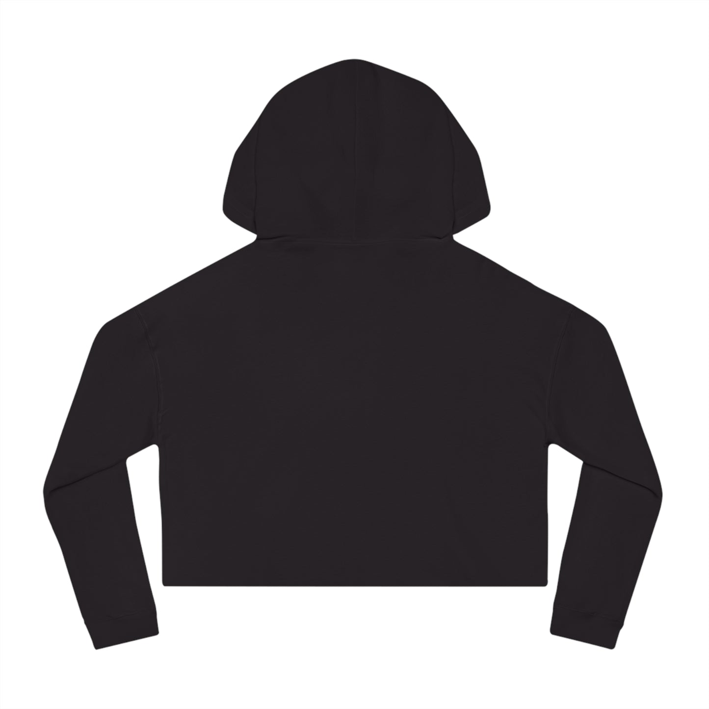 Floral Women’s Cropped Hooded Sweatshirt - Cozy and Stylish Streetwear