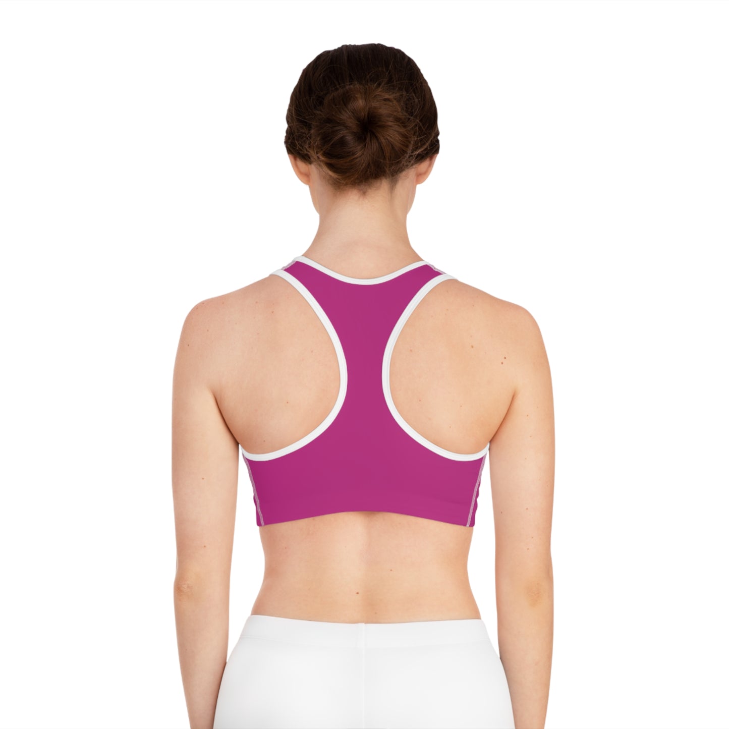 Bold Fitness Sports Bra for Active Women, Workout Gear, Gym Essential, Motivational Athletic Top, Stylish Exercise Wear