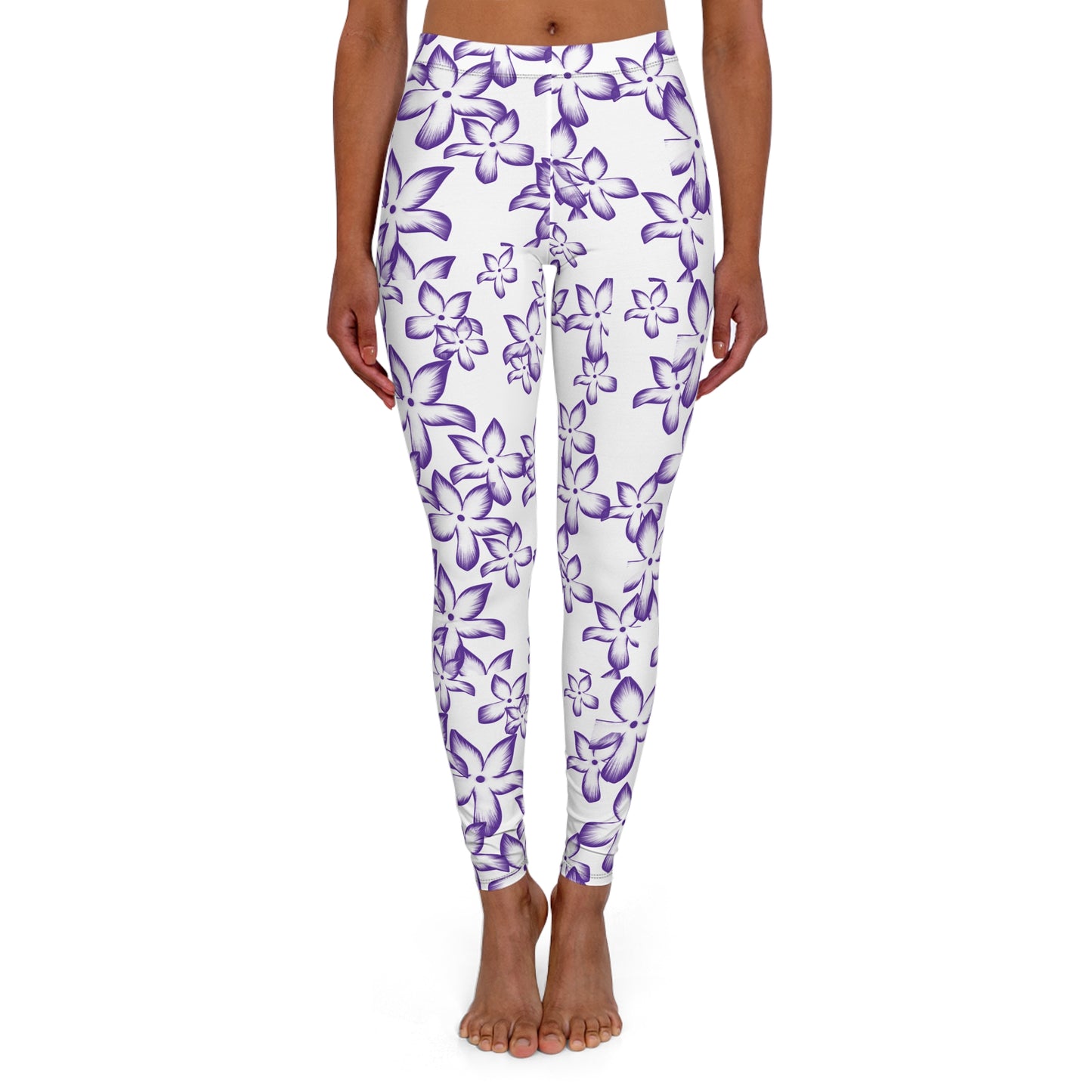 Floral Women's Spandex Leggings - Comfort Meets Style