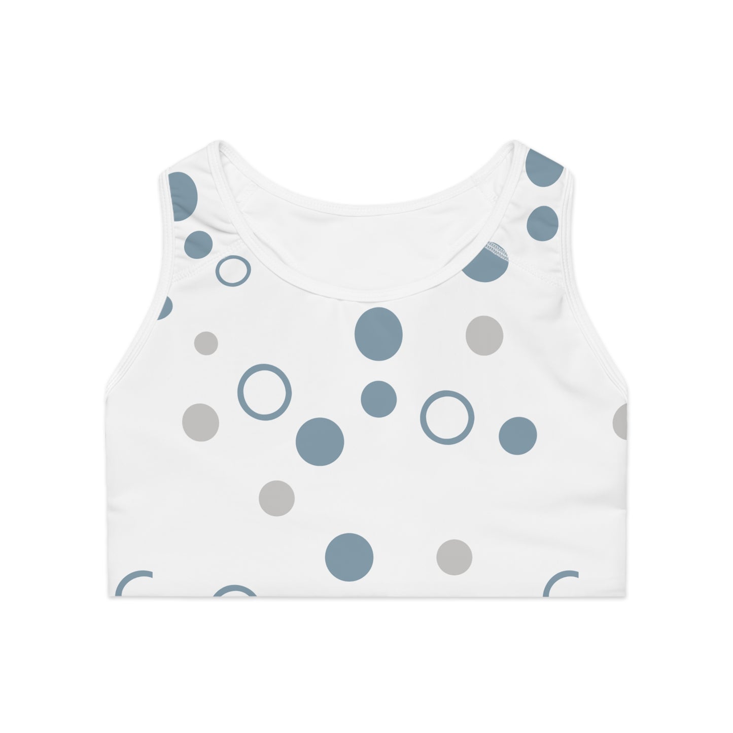 Trendy Dot Sports Bra | Comfortable Activewear for Fitness Enthusiasts
