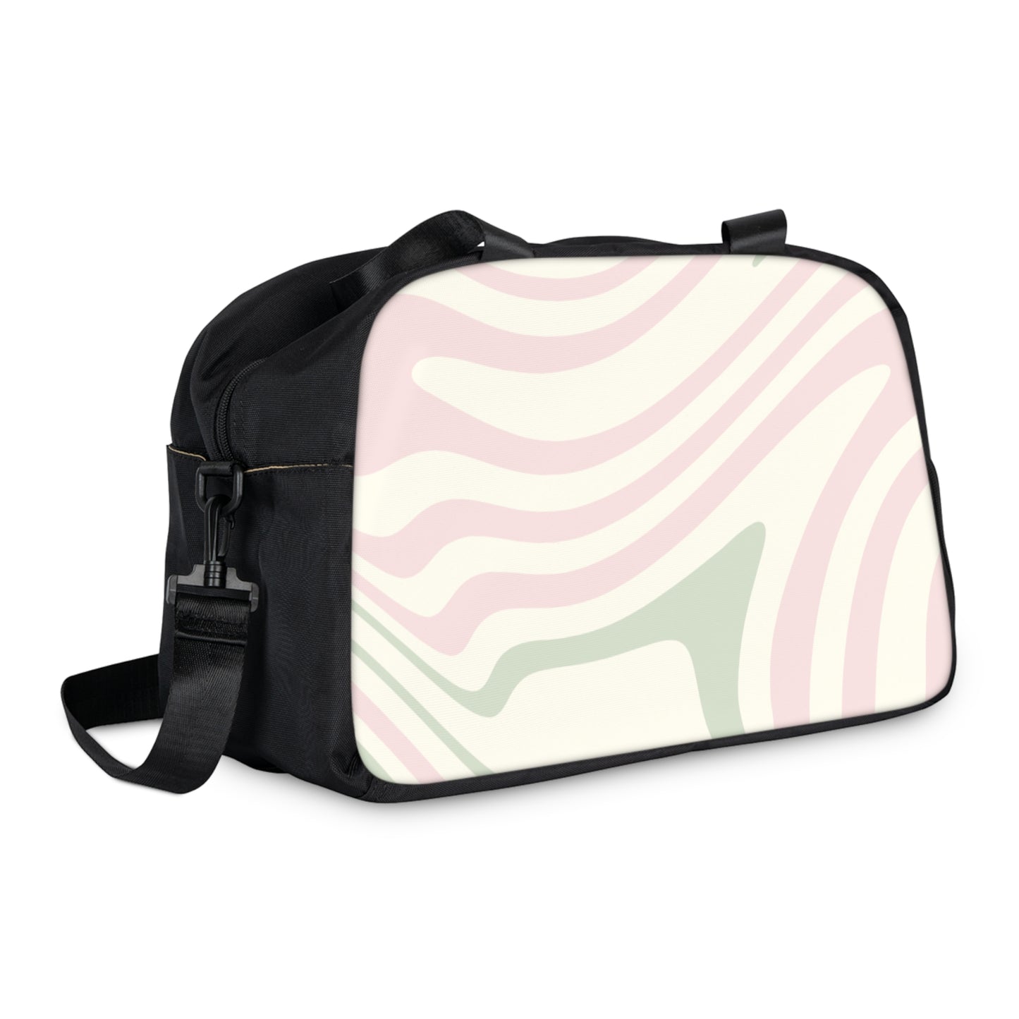 Stylish Fitness Handbag with Abstract Design for Gym & Travel
