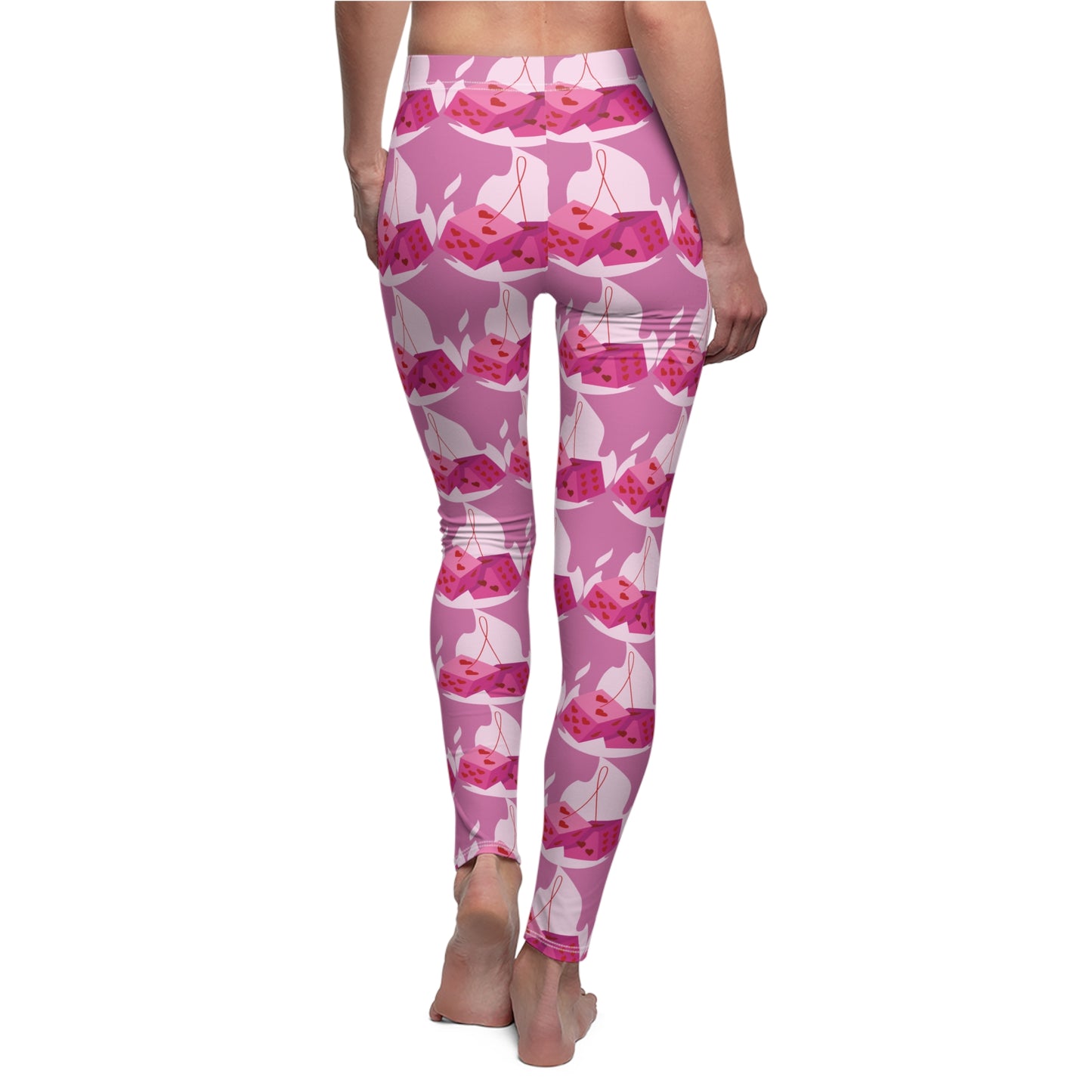 Charming Cherry Print Leggings for Women - Stylish & Comfortable Casual Wear