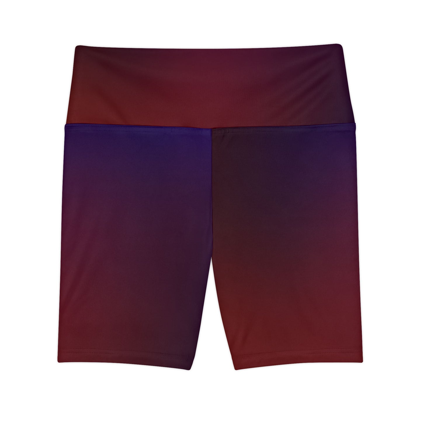 Gradient Women's Workout Shorts - Stylish Activewear for Fitness Enthusiasts