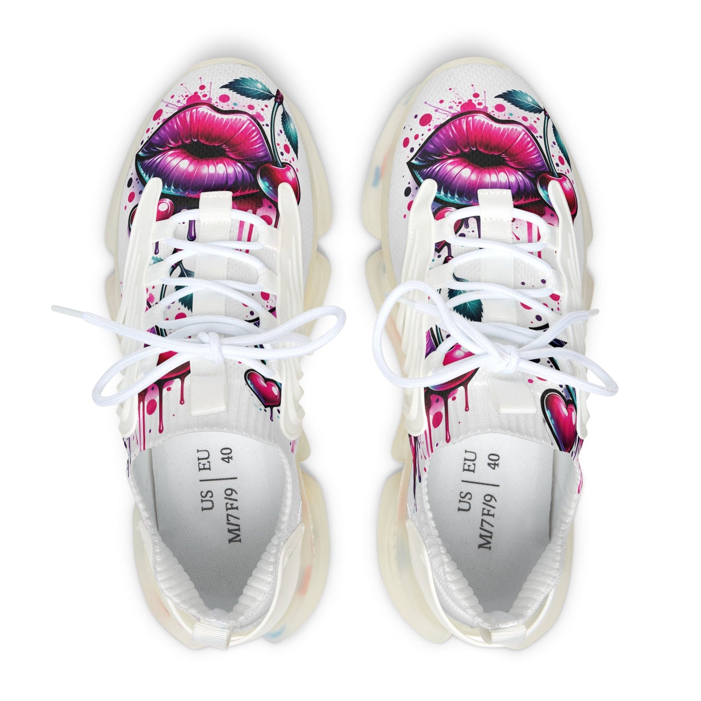 Cherry lip bag and sneakers bundle