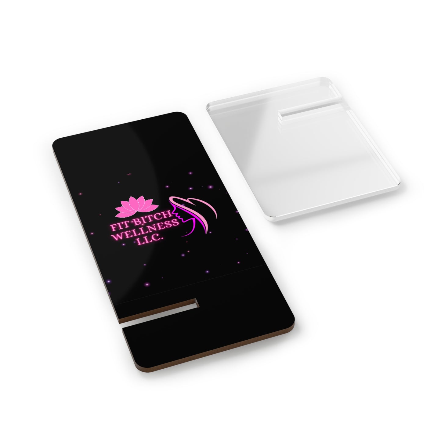 Fit Bitch Wellness Smartphone Display Stand - Ideal Desk Accessory for Fitness Enthusiasts