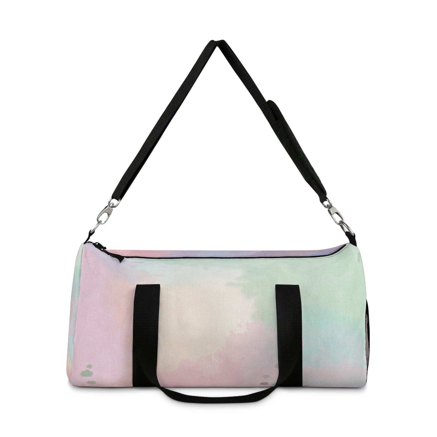 Pastel Tie-Dye Duffel Bag - Stylish Gym & Travel Bag for Active Lifestyle