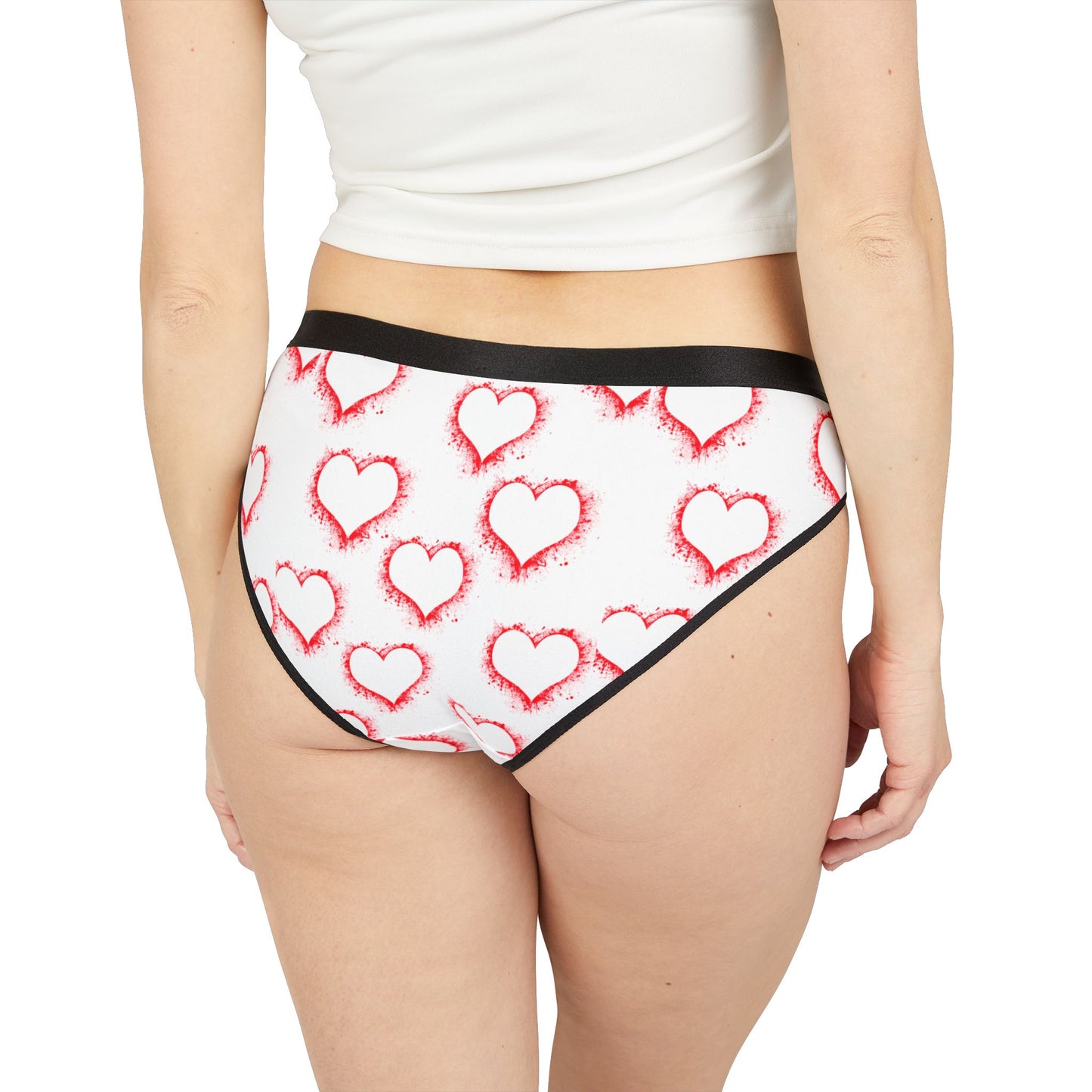 Romantic Heart Pattern Women's Underwear - Comfortable & Stylish Lingerie