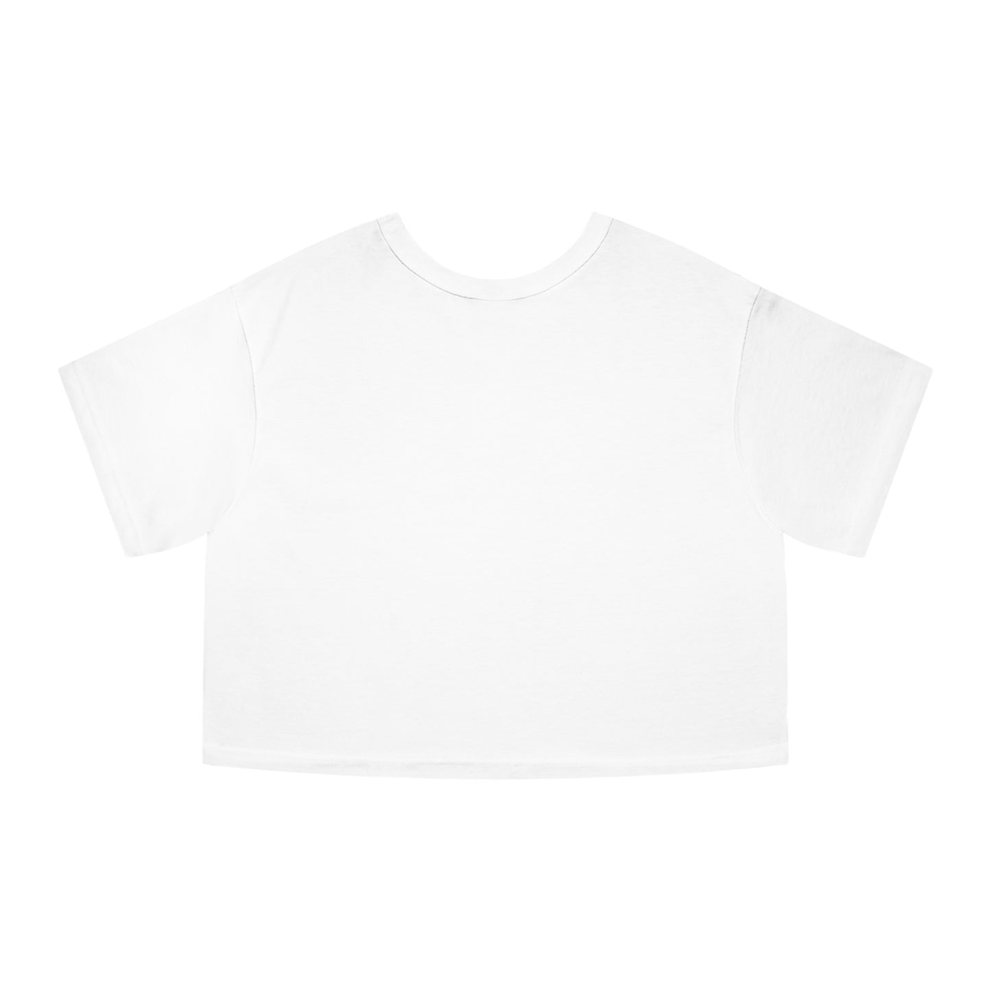 Butterfly Print Cropped T-Shirt for Women - Vacation Vibe Tee