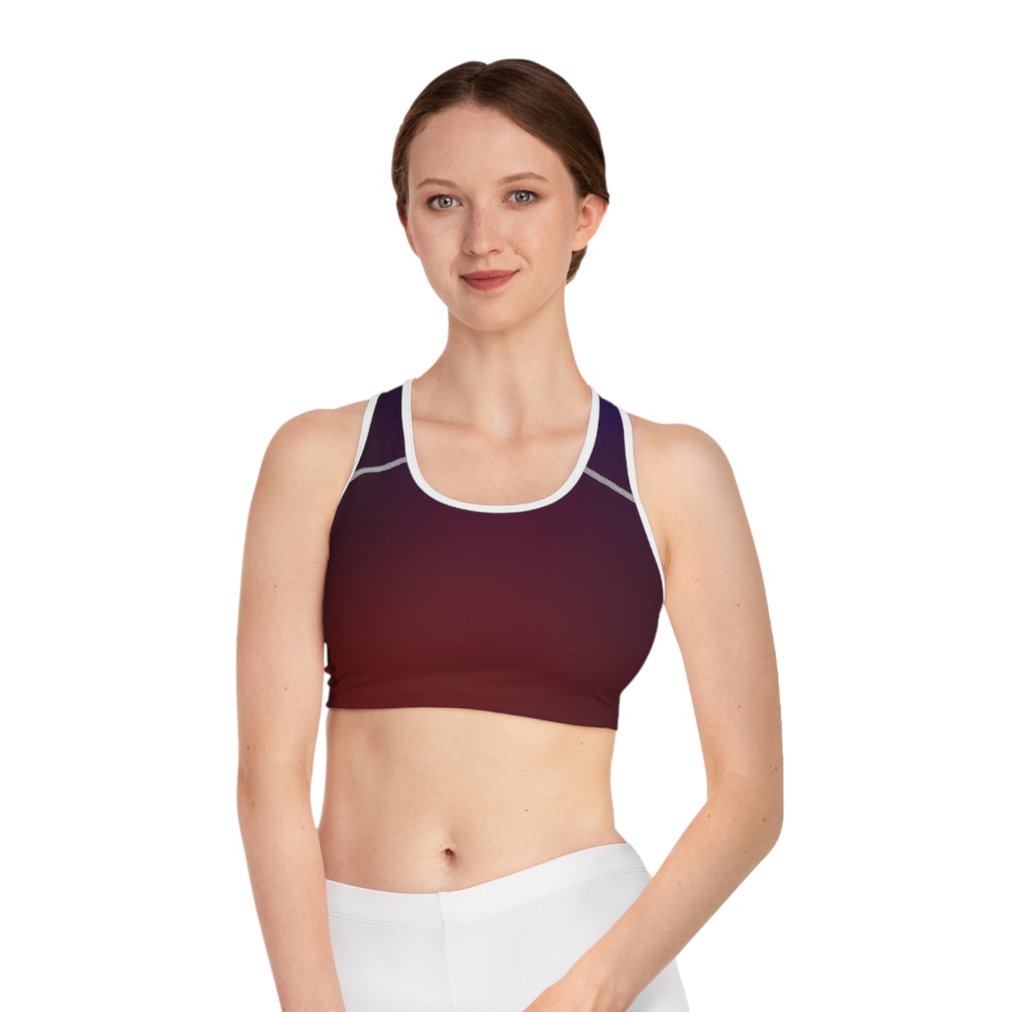 Gradient Sports Bra - Comfortable Activewear for Fitness Enthusiasts