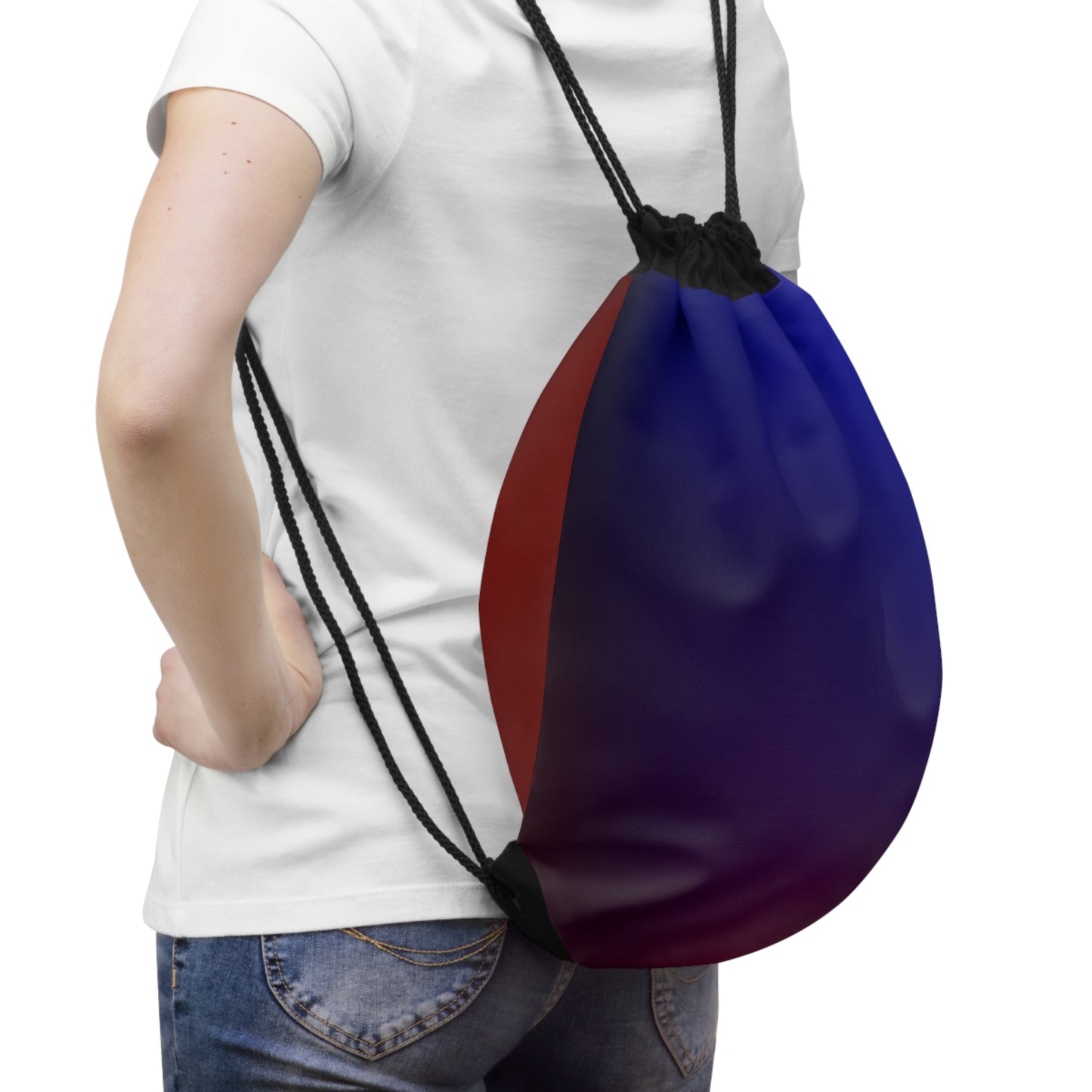 Gradient Drawstring Bag - Stylish and Versatile for Everyday Use