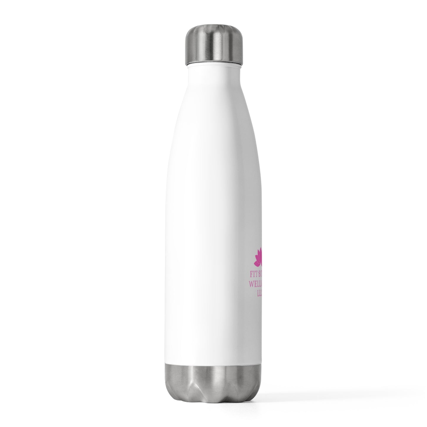 Fit Bitch Wellness 20oz Insulated Water Bottle - Stylish Hydration for Fitness Enthusiasts