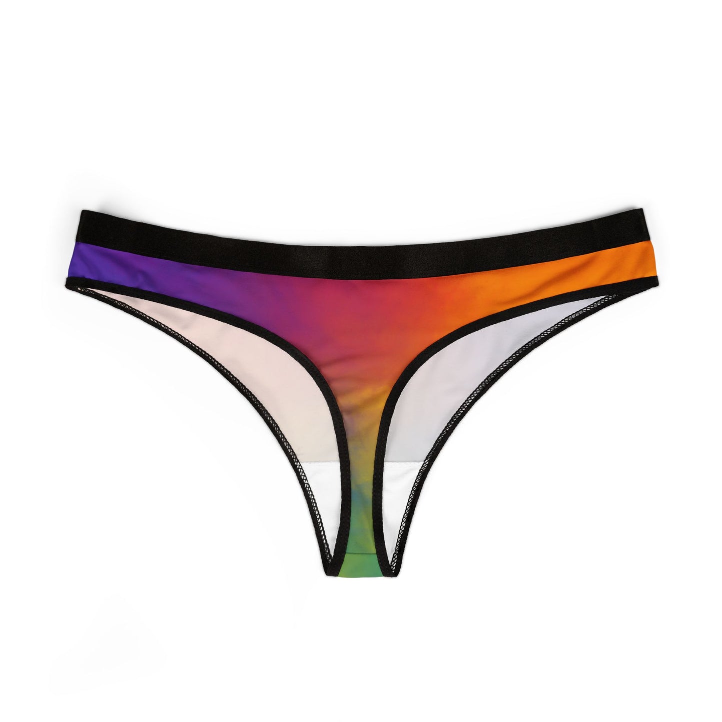 Vibrant Gradient Women's Thongs - Colorful Comfort for Everyday and Special Occasions