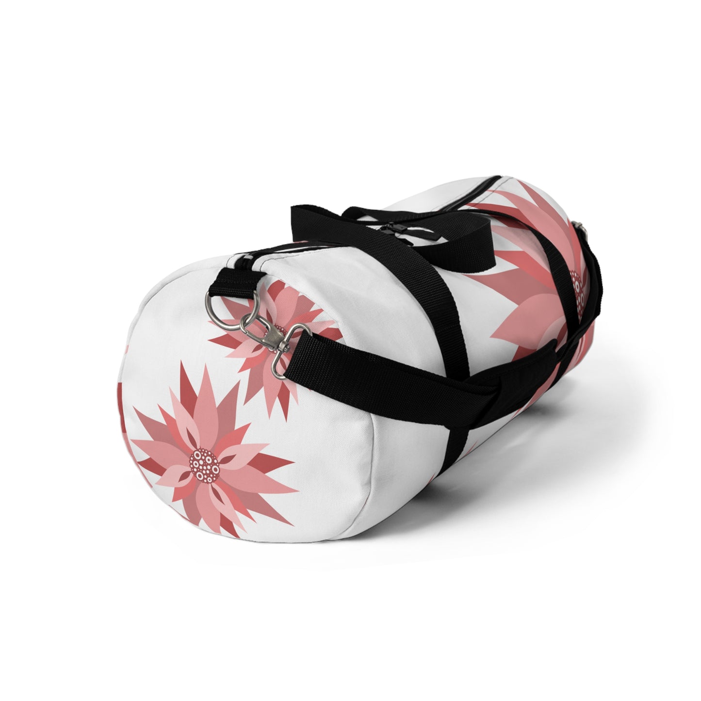 Floral Print Duffel Bag - Stylish Travel & Gym Bag for Women