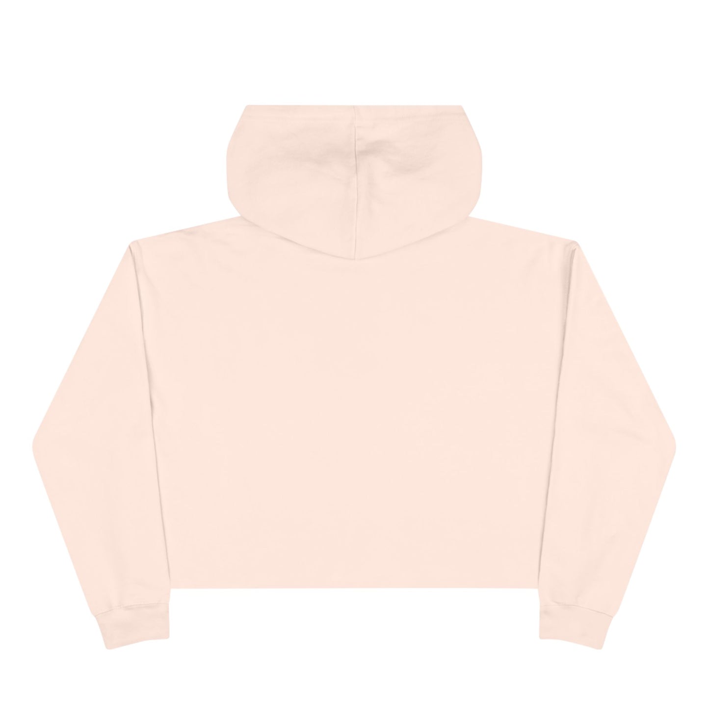 Chic Crop Hoodie with Kiss Print - Stylish Women's Casual Wear