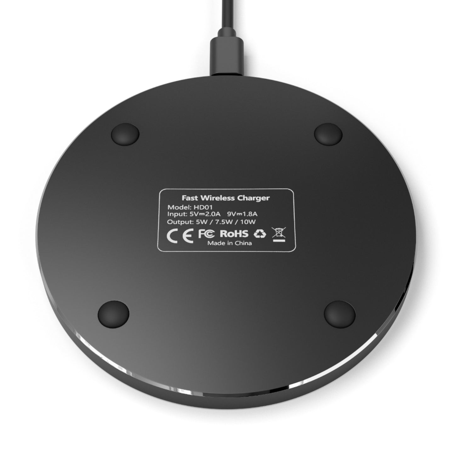 Fit B*tch Wellness Wireless Charger - Fast Charging Pad for Fitness Enthusiasts