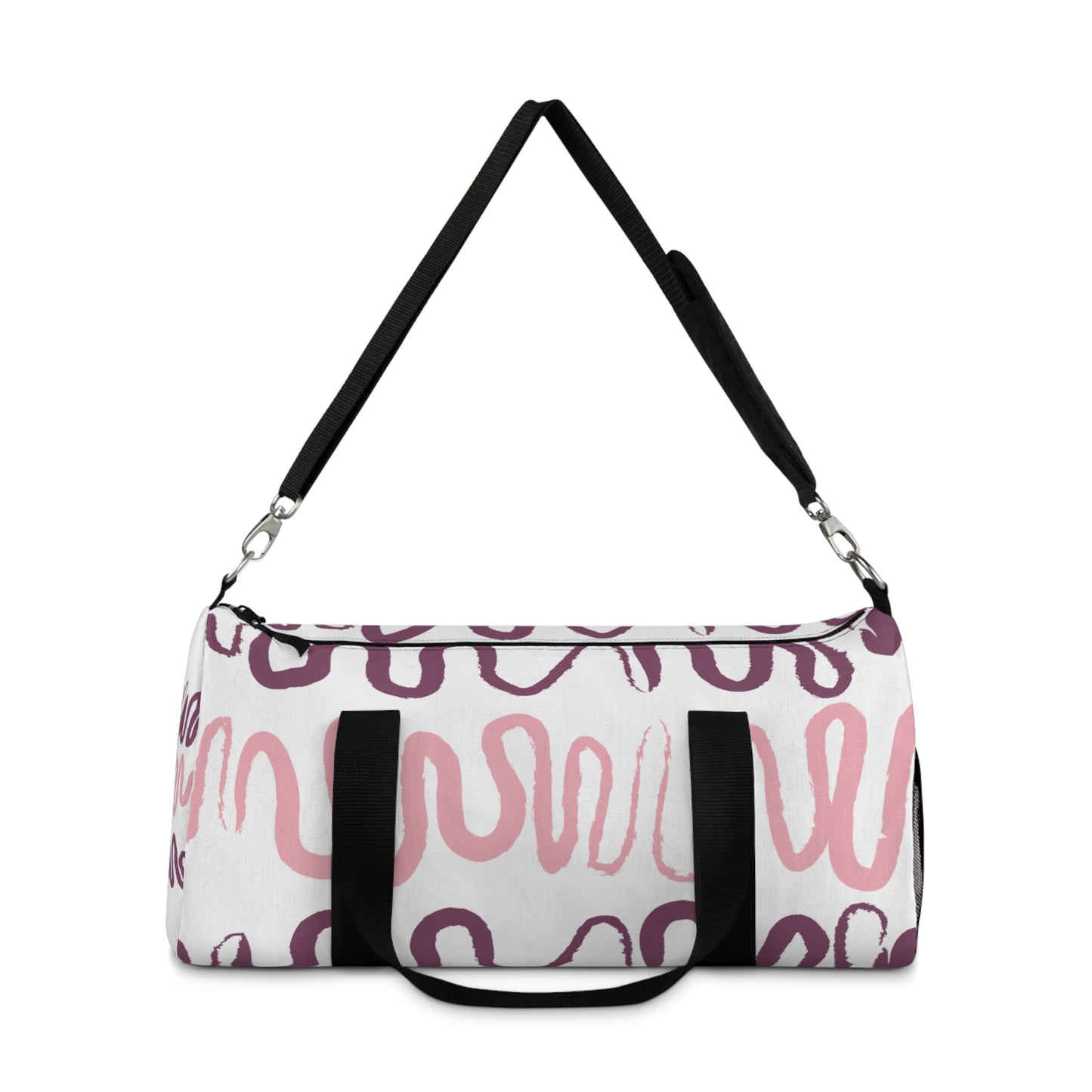 Abstract Pattern Duffel Bag - Stylish Gym & Travel Essential