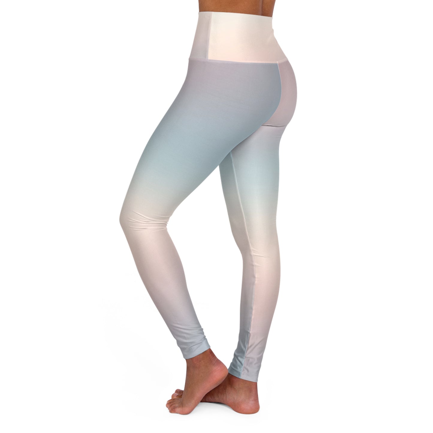High Waisted Yoga Leggings (AOP)