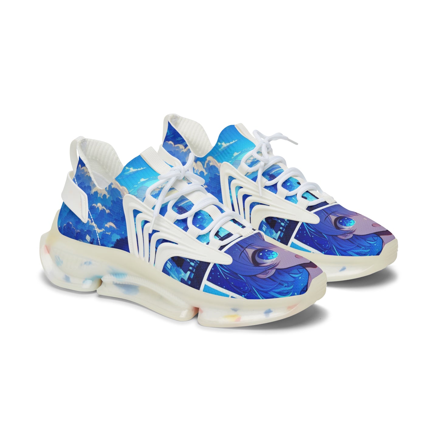 Stylish Women's Mesh Sneakers, Trendy Casual Footwear, Cool Athletic Sneakers, Unique Fashion Sneakers, Summer Shoe Style