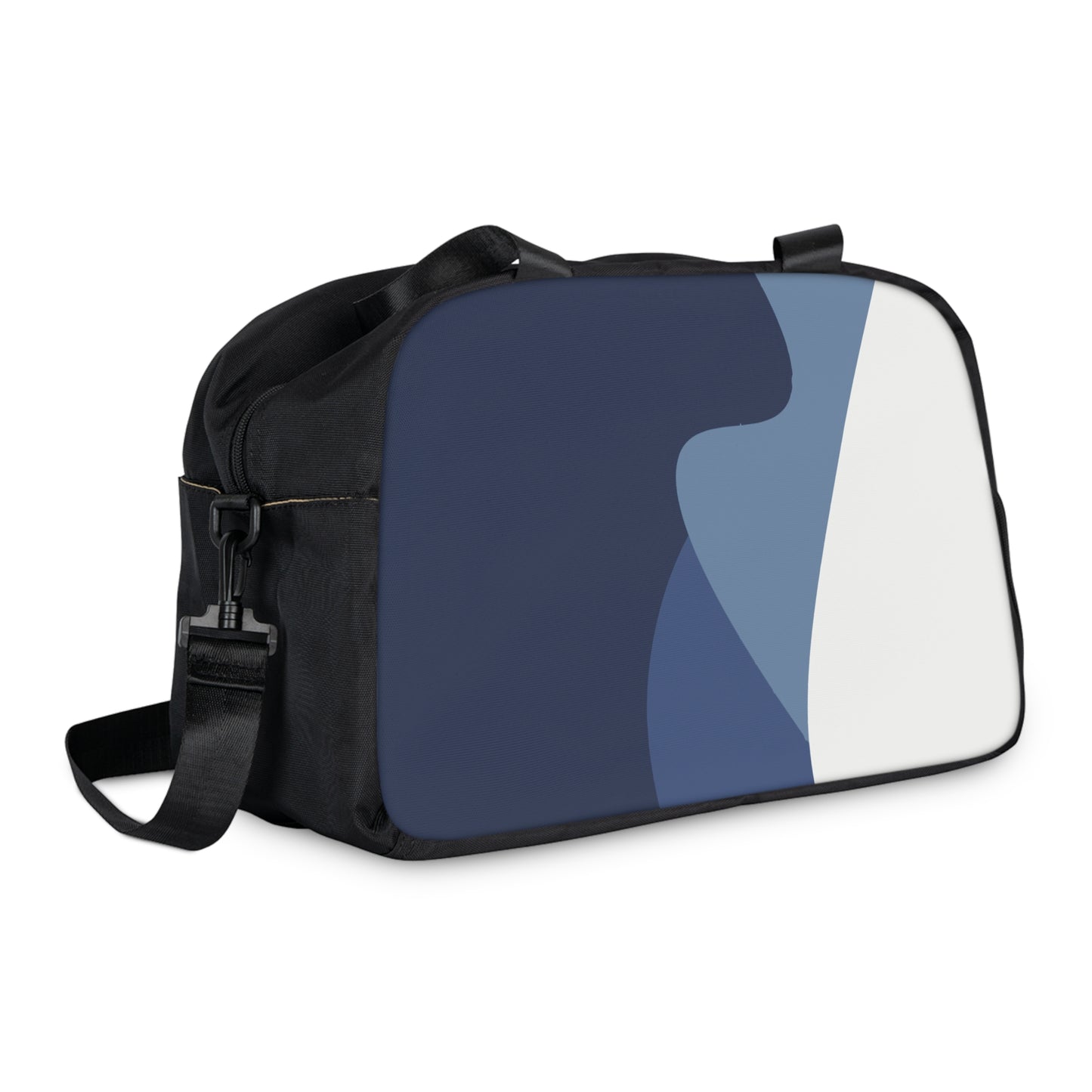 Abstract blue bundle