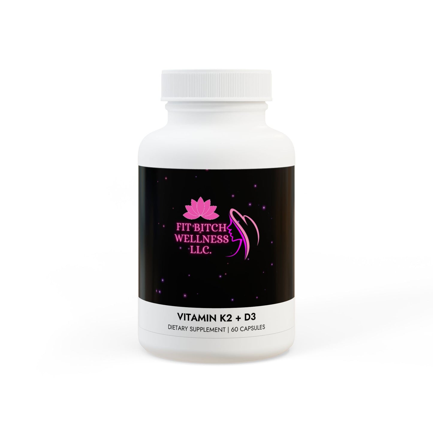 Vitamin K2 + D3 Supplement (60 Capsules)