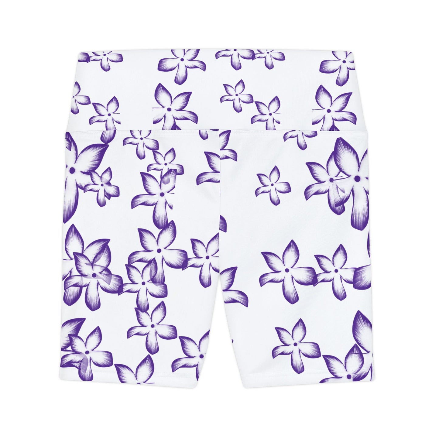 Floral Women's Workout Shorts - Comfortable Activewear for Fitness and Leisure