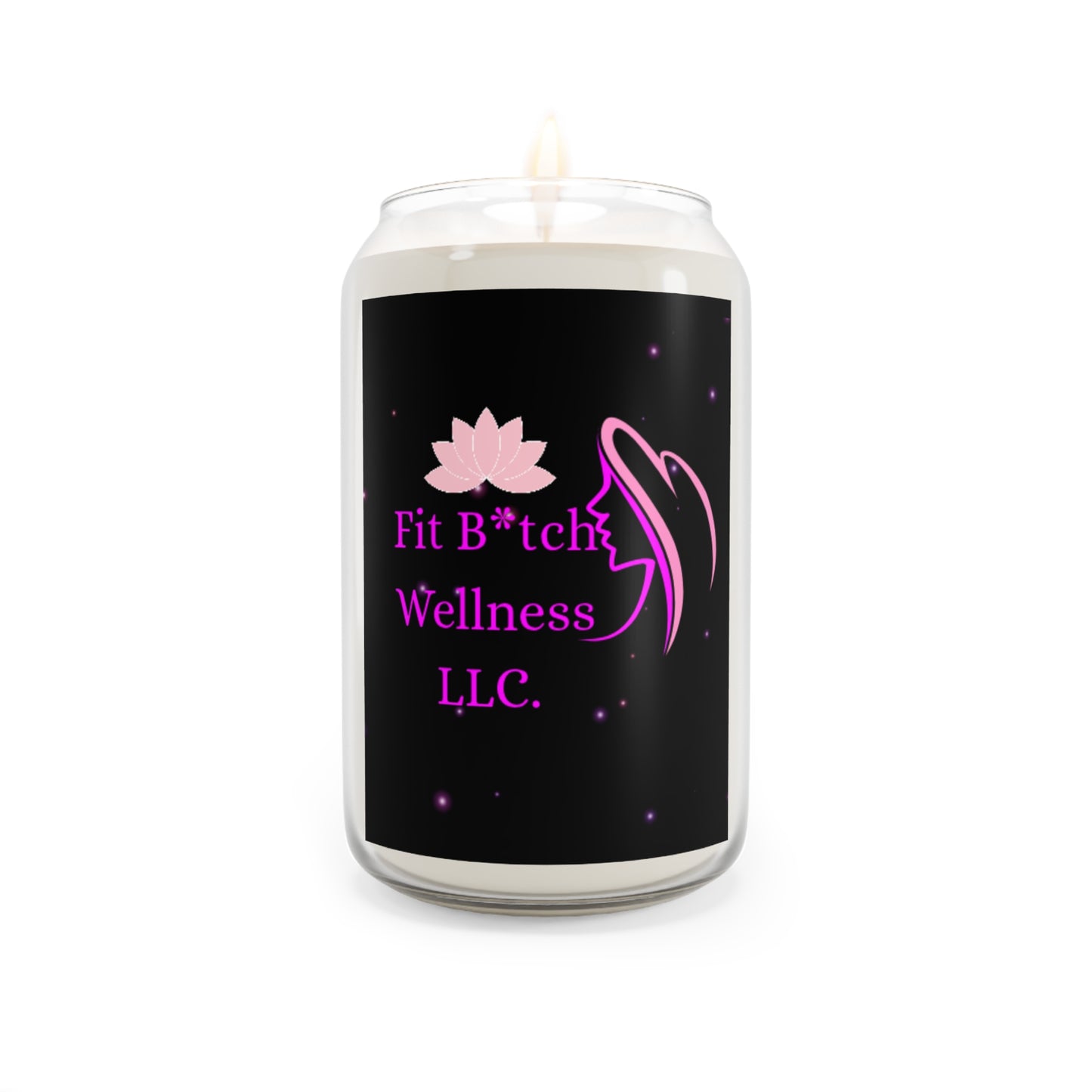 Fit B*tch Wellness Scented Candle - 13.75 oz Relaxation Gift for Self-Care & Wellness