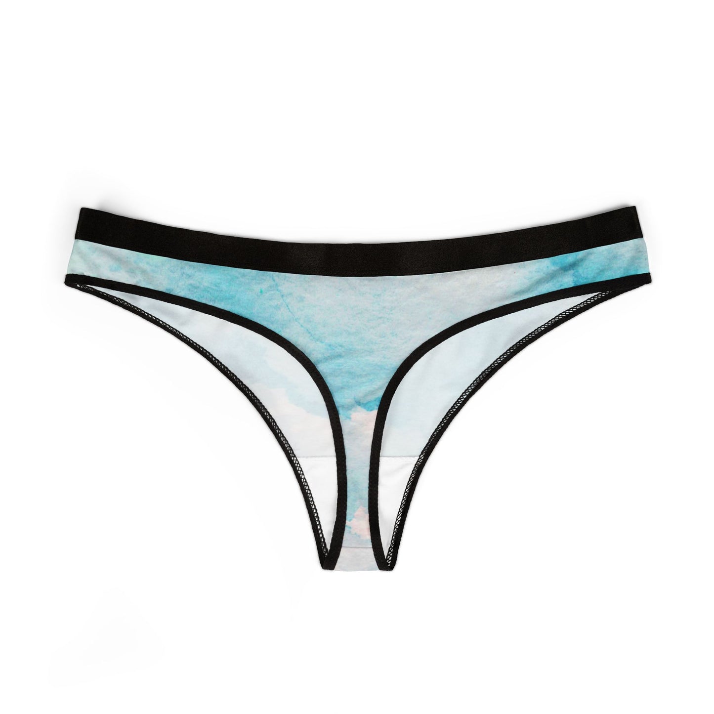 Watercolor Women's Thongs - Stylish & Comfortable Underwear