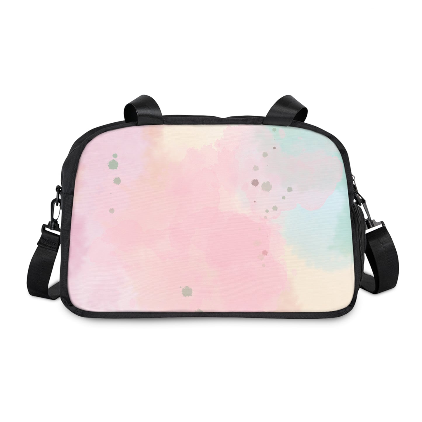 Pastel Watercolor Fitness Handbag - Stylish Gym Bag for Active Lifestyle