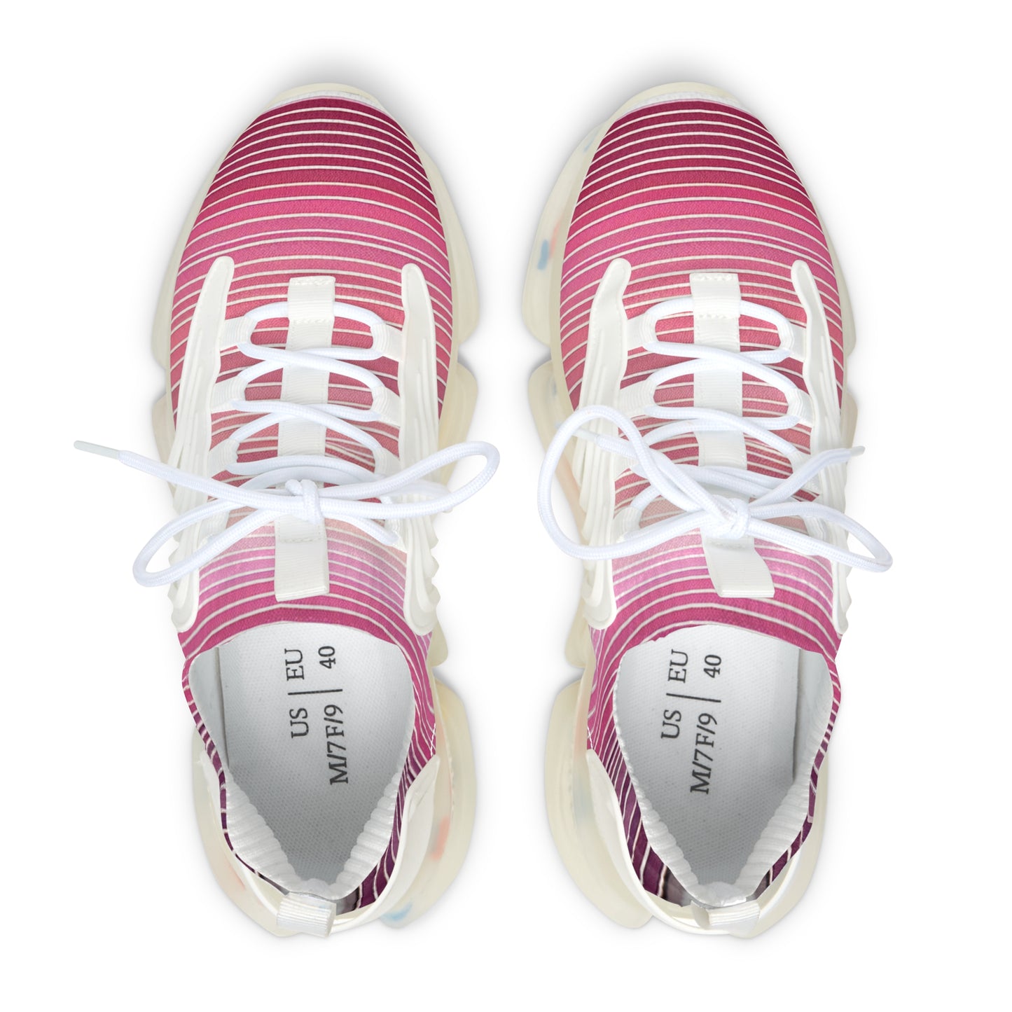 Stylish Women's Mesh Sneakers with Vibrant Stripes - Perfect for Casual Wear and Active Lifestyles