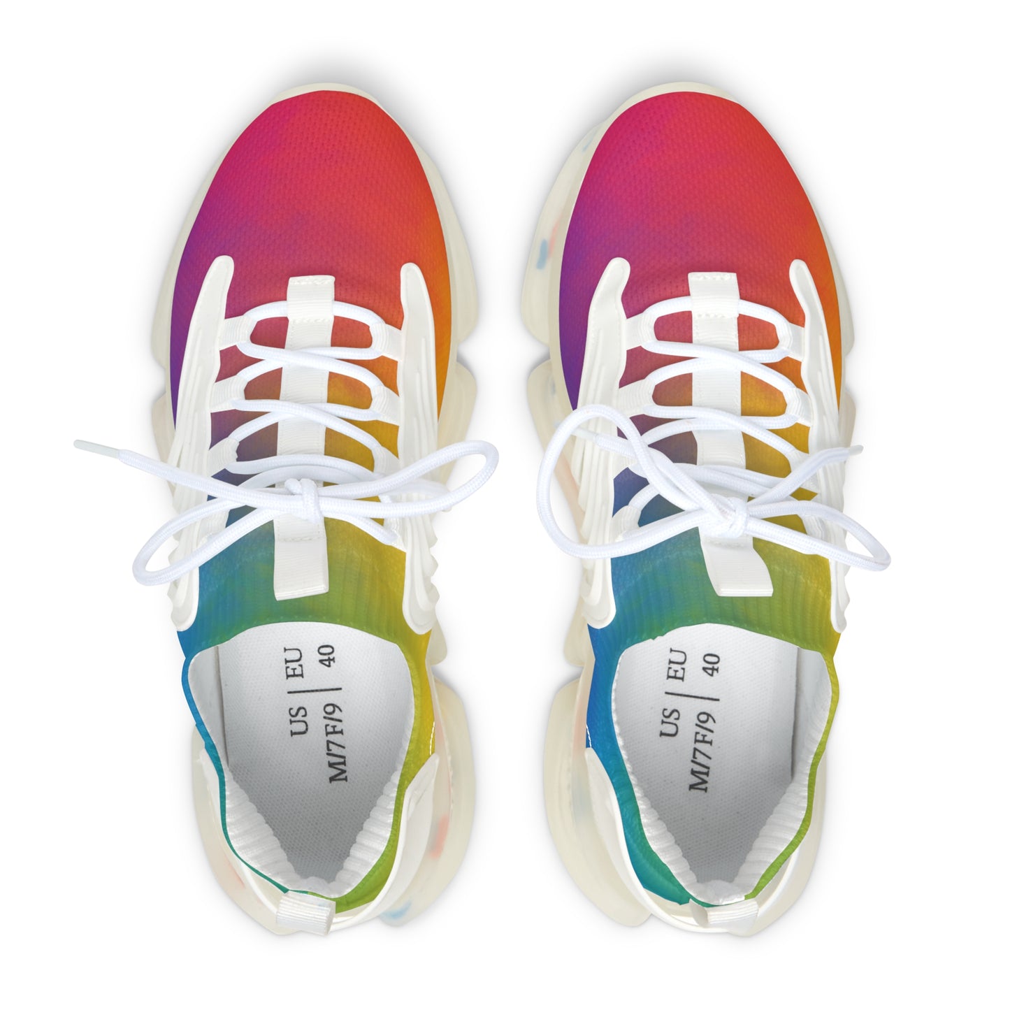 Rainbow Fitness Handbag, Sneakers And Socks Bundle