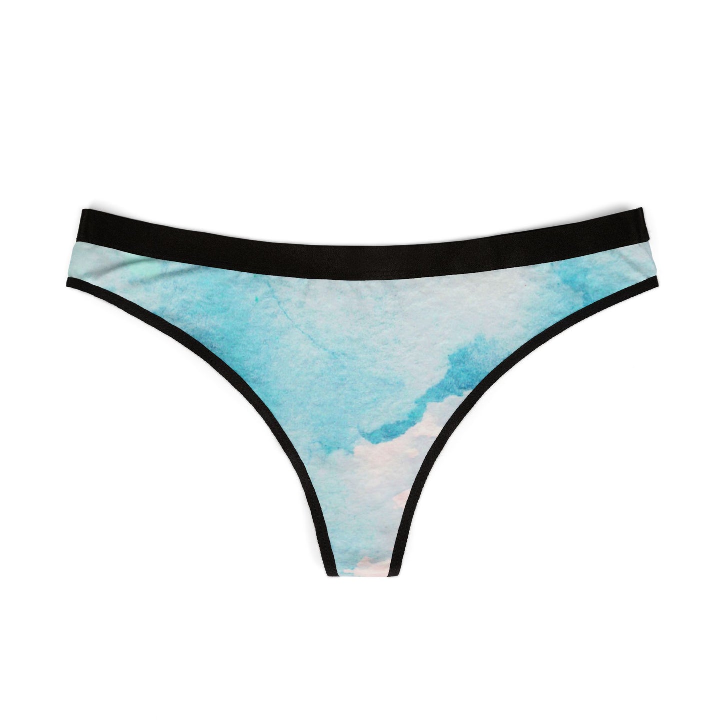 Watercolor Women's Thongs - Stylish & Comfortable Underwear
