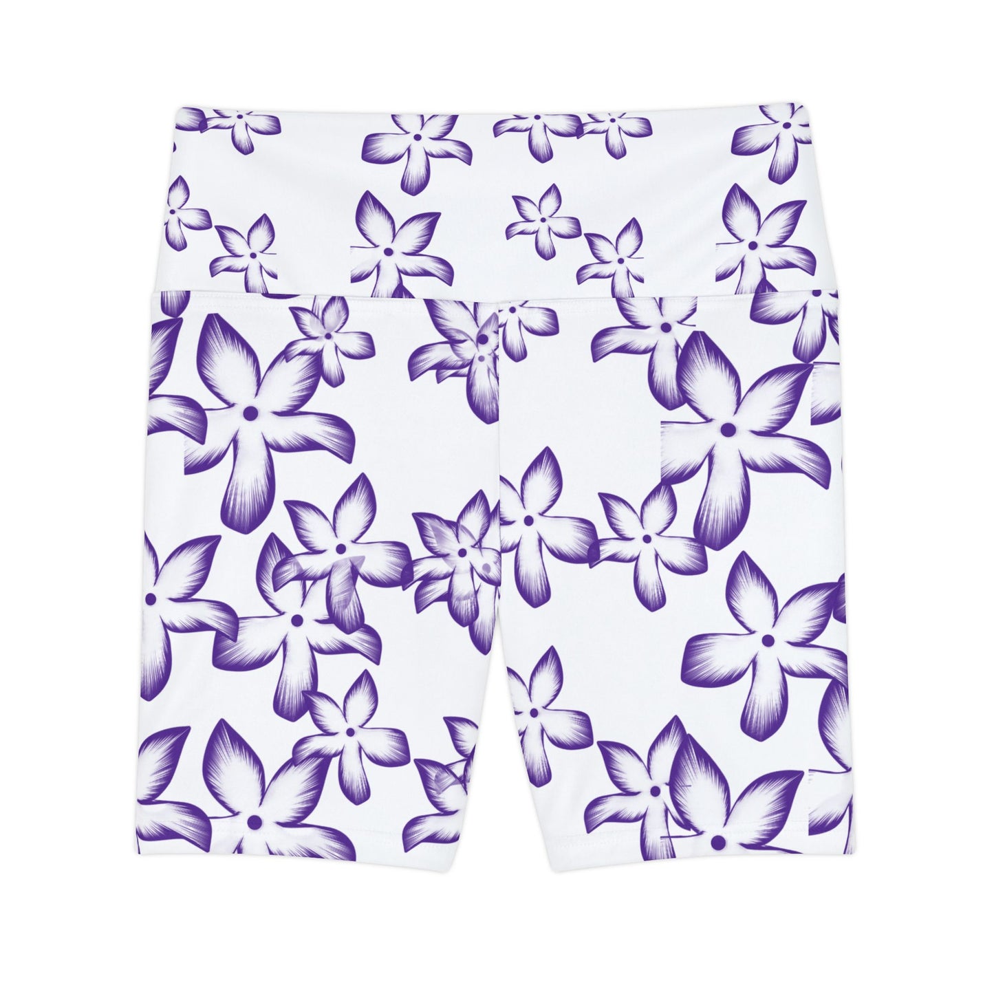 Floral Women's Workout Shorts - Comfortable Activewear for Fitness and Leisure