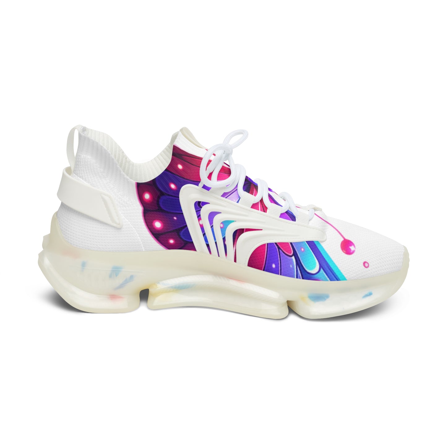 Vibrant Women's Mesh Sneakers for Active Lifestyle - Colorful Athletic Shoes