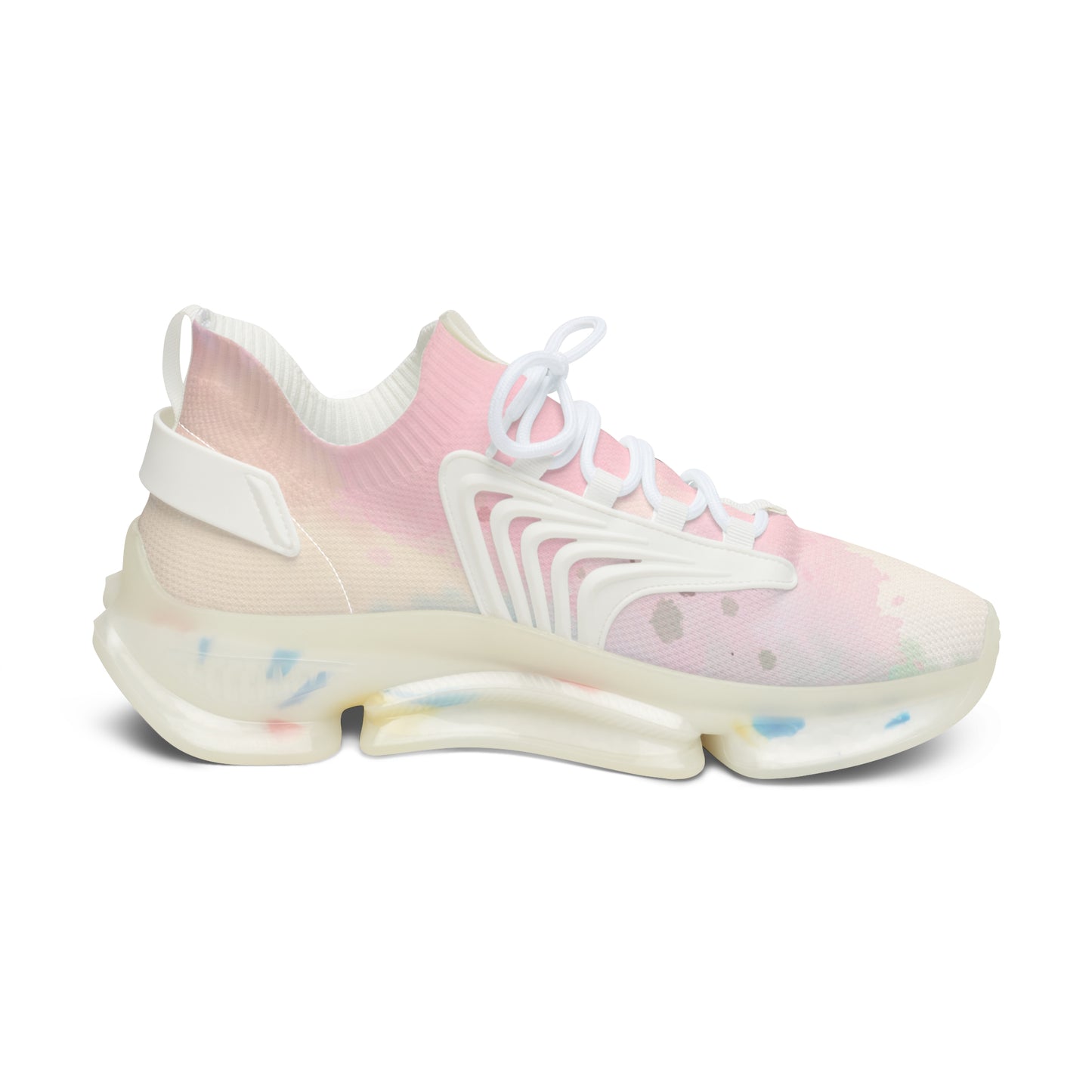 Women's Mesh Sneakers - Lightweight Colorful Athletic Shoes for Comfort and Style