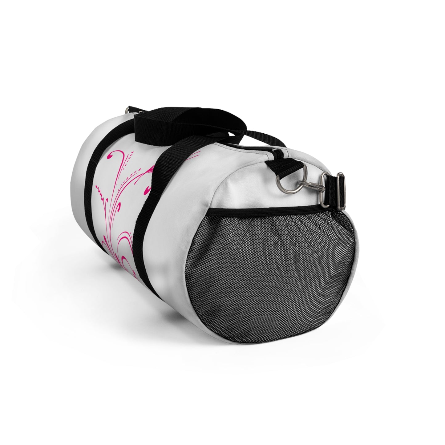 Elegant Floral Duffel Bag for Gym and Travel