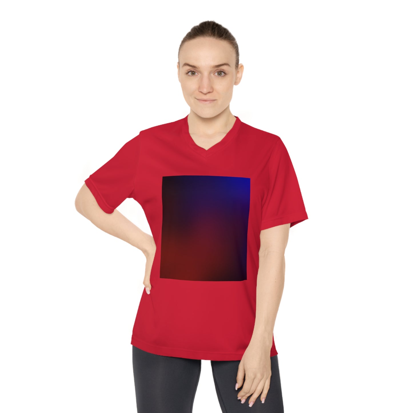 Stylish Women's Performance V-Neck T-Shirt for Active Lifestyles