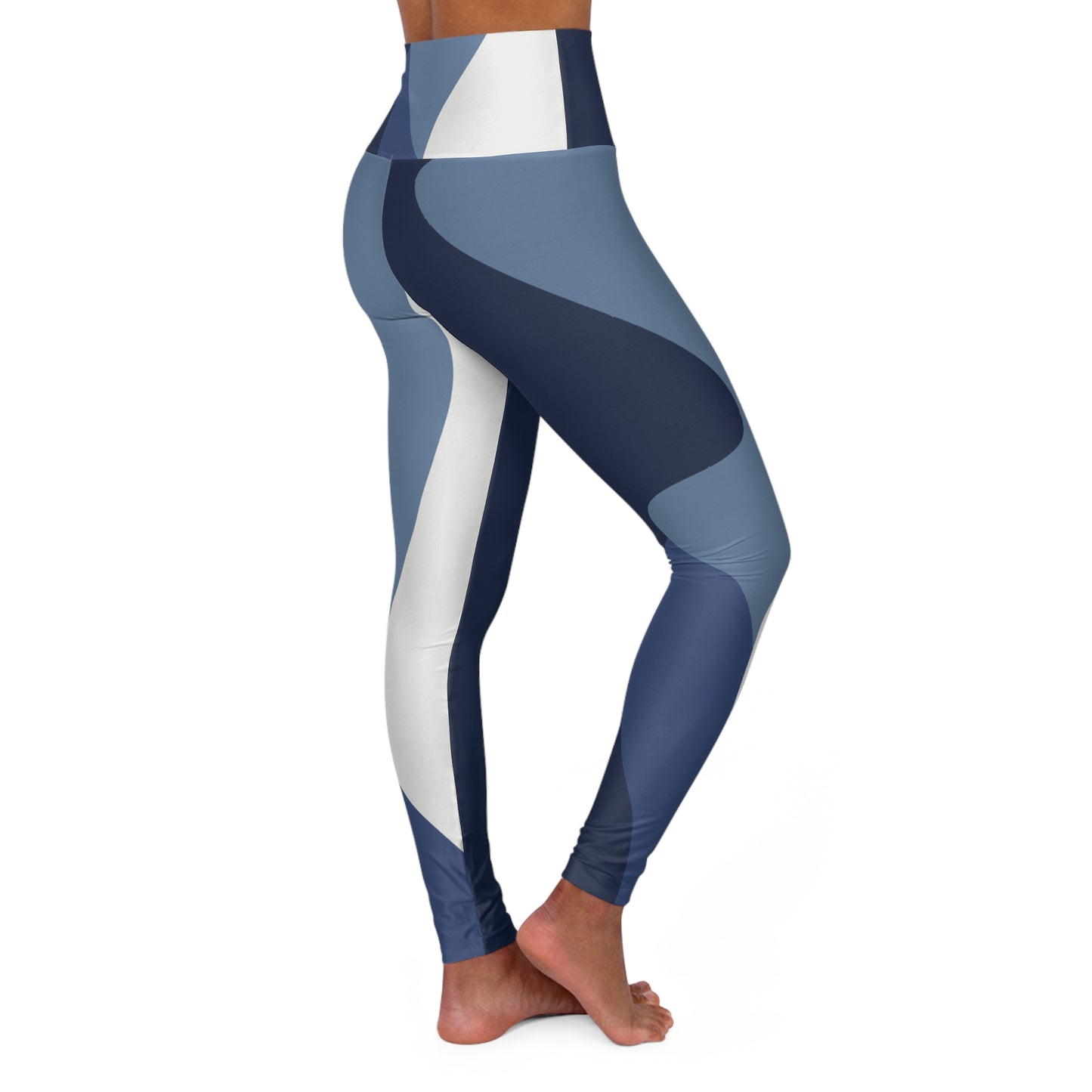 Stylish High Waisted Yoga Leggings for Active Living - Comfortable & Trendy Design