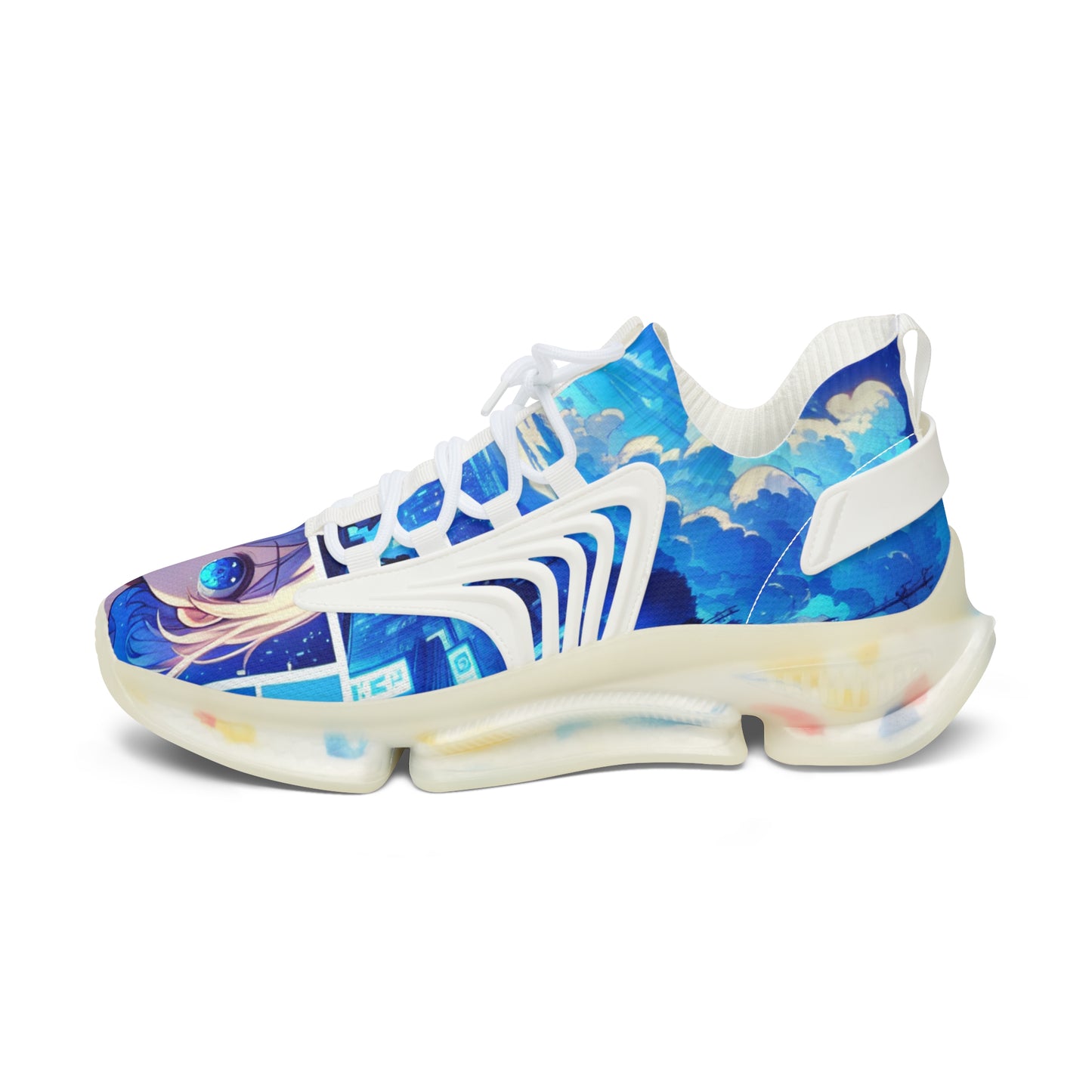 Stylish Women's Mesh Sneakers, Trendy Casual Footwear, Cool Athletic Sneakers, Unique Fashion Sneakers, Summer Shoe Style