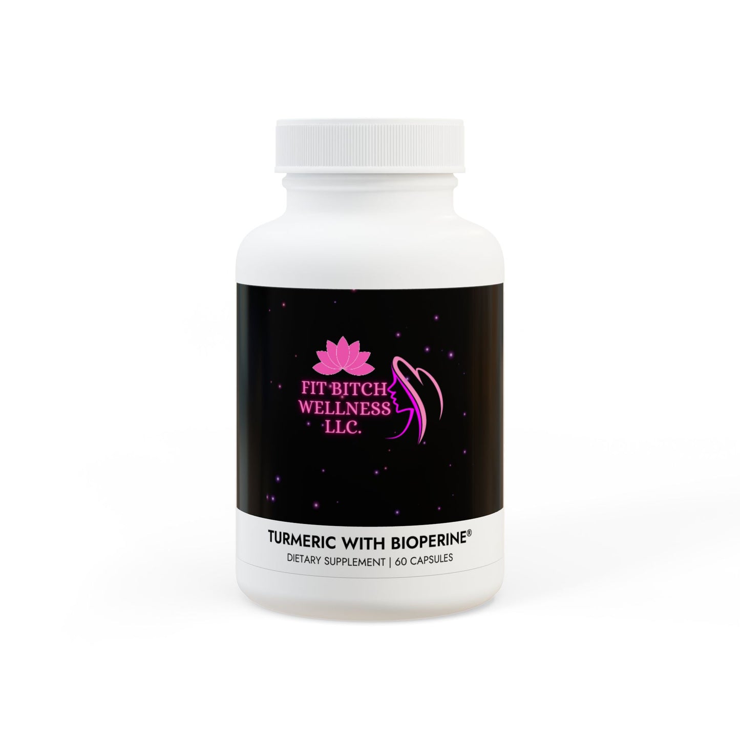 Turmeric with BioPerine® (Black Pepper Fruit Extract) Supplement (60 Capsules)