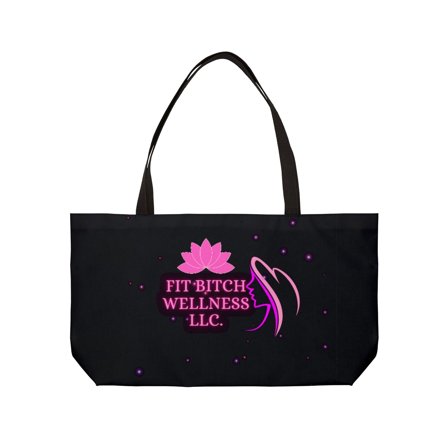 Fit Bitch Wellness Weekender Tote Bag – Stylish & Functional for Travel