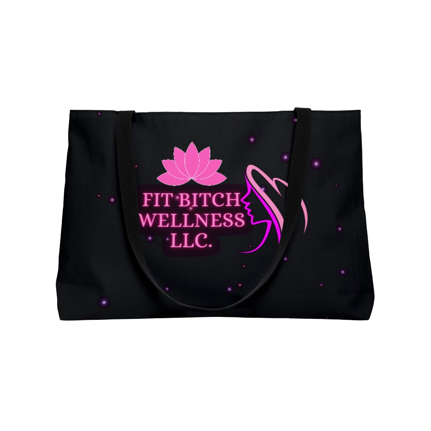 Fit Bitch Wellness Weekender Tote Bag – Stylish & Functional for Travel