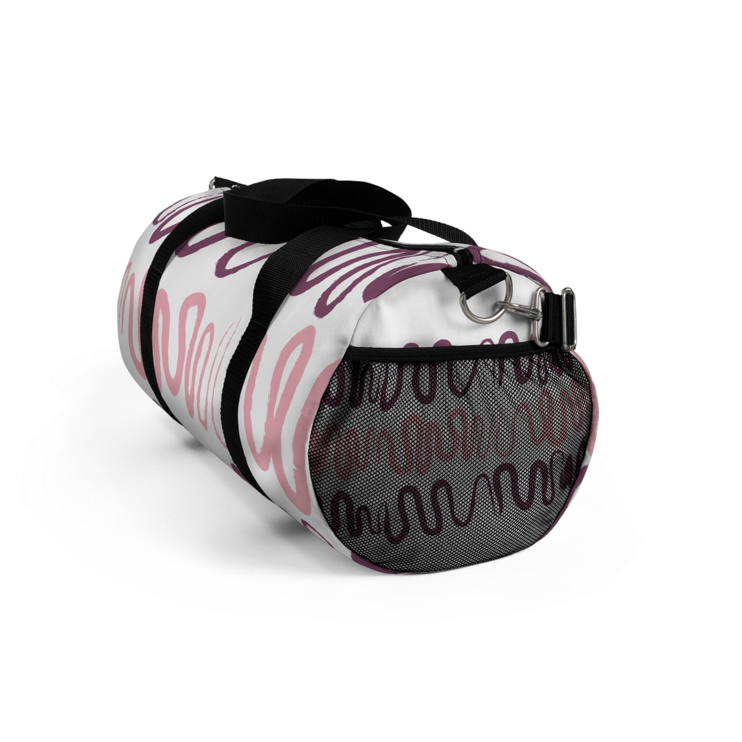 Abstract Pattern Duffel Bag - Stylish Gym & Travel Essential
